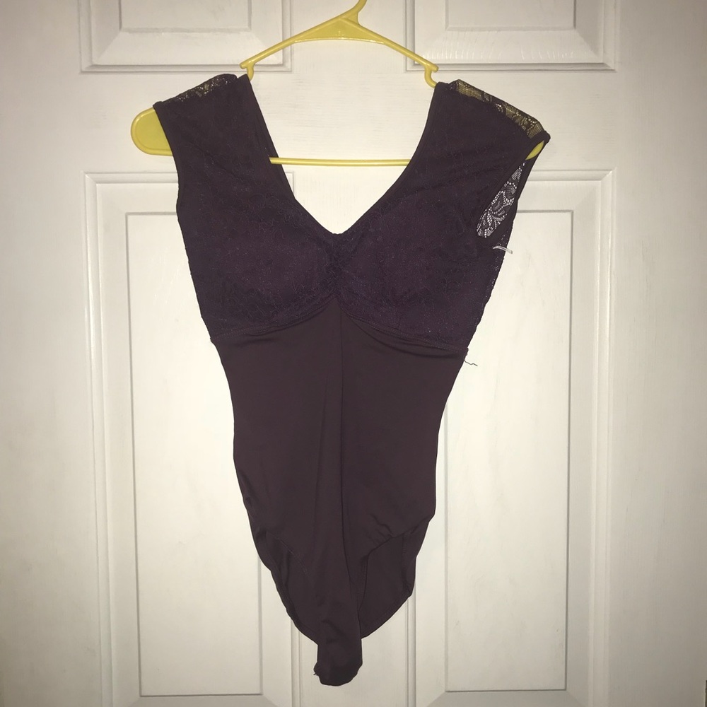 Purple leotard